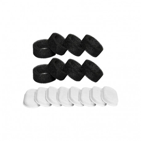 Pet Fountain Filter - Rojeco Smart Fountain Filter 8 pcs Activated Carbon & Sponge