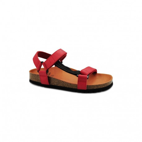 Footwear - Scholl MF230091051 Bioprint Leather Sandals Size 40 Red