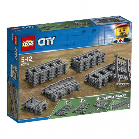 LEGO City toy blocks Rööpad ja kurvid