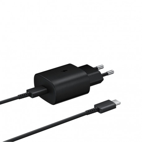 Samsung Samsung Travel Quick charger Type-C to Type-C 25W, 1M EP-TA800XBEGWW Black