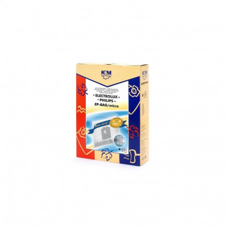 K&M Vacuum cleaner bag ELECTROLUX-PHILIPS S-BAG (4pcs)