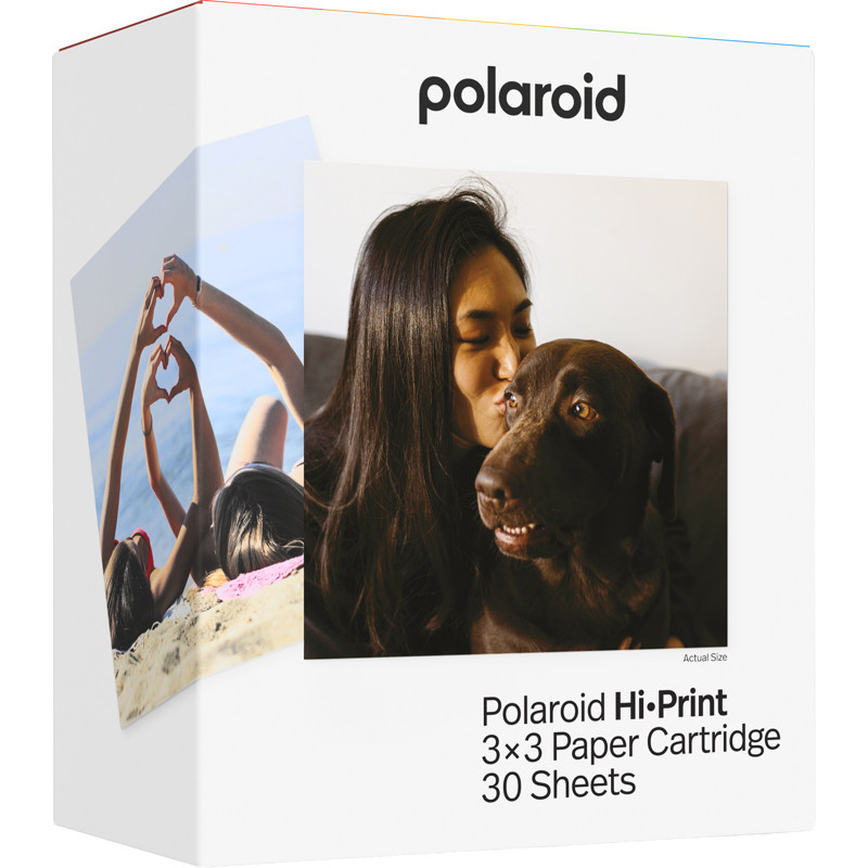 Polaroid fotopaber Hi-Print 3x3 30 lehte
