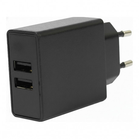 Flepo toiteadapter 2-pordiline USB 100V/240V 3A