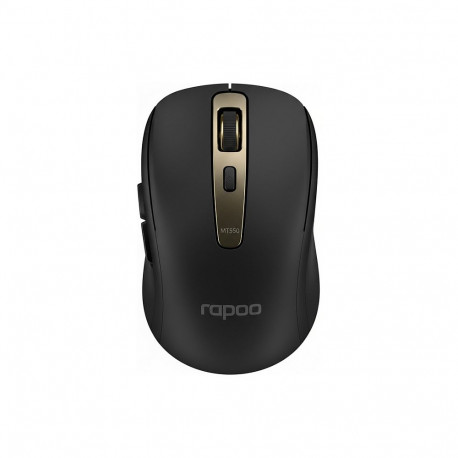 "Rapoo Kabellose Multi-Modus-Maus ""MT350"", Schwarz"