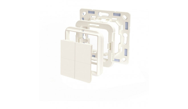 Busch-Jaeger adapter Blu Wall Switch 4 seinalüliti, elevandiluu