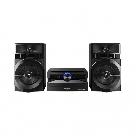 Mini muusikakeskus Panasonic CD,BT, 300W, must