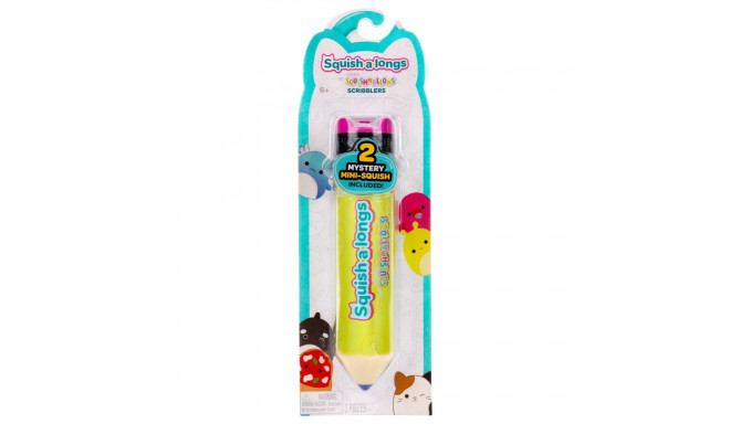 SQUISHMALLOWS Squish-a-longs Scribbles case with 2 mini-figures