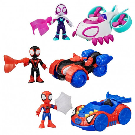 SPIDER-MAN Spidey and His Amazing Friends playset Core Vehicle 7,6 cm