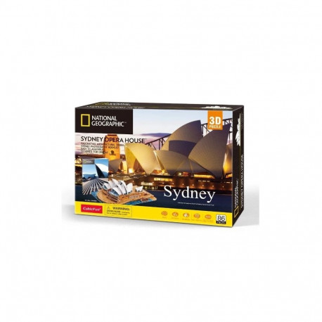 CUBIC FUN NATIONAL GEOGRAPHIC 3D puzzle Sidney Opera House