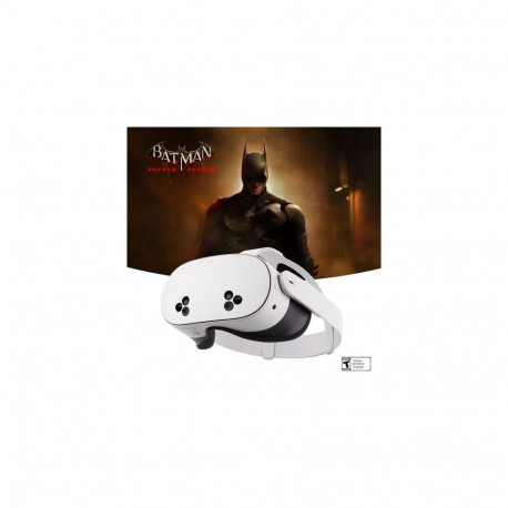 Meta Quest 3S 256GB All in One VR Headset with Batman: Arkham Shadow Game Bundle, White EU SK-100020