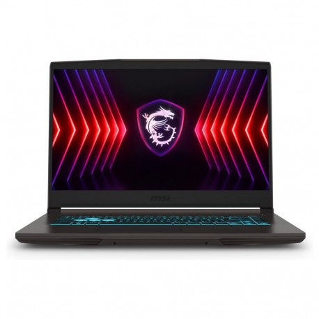 MSI sülearvuti Thin 15 B12UC-2447 i5-12450H/16GB/512GB SSD/RTX3050/FreeDOS, must