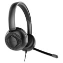 Speedlink kontori peakomplekt METIS USB stereo, must
