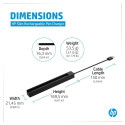 HP puutepliiatsi laadija Rechargeable Slim Pen