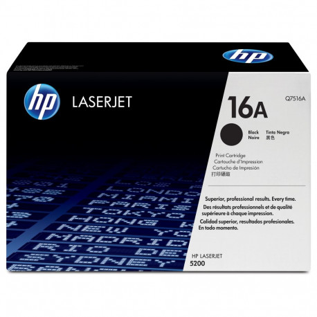 "HP # 16A Q7516A black"