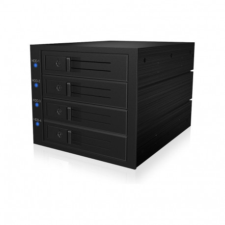 ICY BOX kõvakettaraam 4x SAS/SATA 3,5" HDD 3x 5,25", sahtlivaba, EasySwap