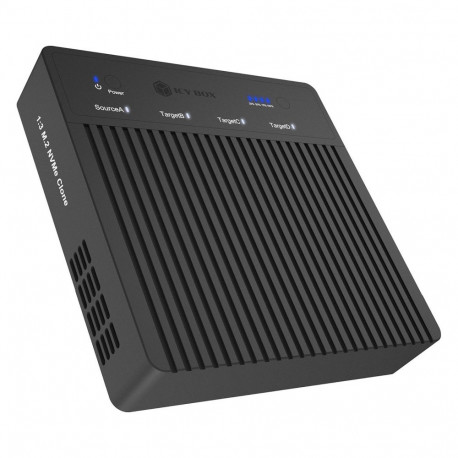 ICY BOX kloonimis- ja dokkimisjaam 4-kohaline M.2 NVMe SSD-dele USB 4.0 40Gbit/s