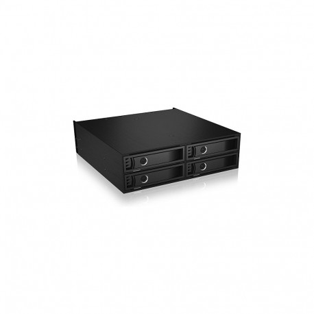 "ICY BOX Backplane, 4x U.2 2,5"" NVMe SSD (6-15 mm) für 1x 5,25"" Schacht"