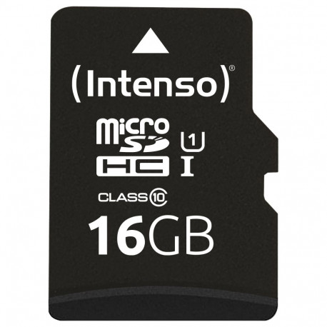 "CARD 16GB Intenso Premium MicroHC 45MB/s +Adapter"
