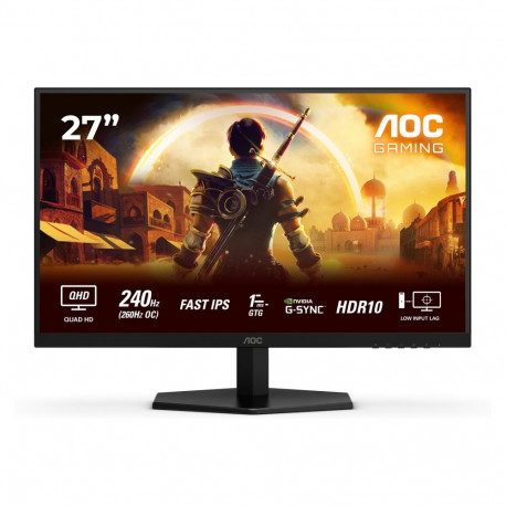 AOC monitor Q27G42ZE 68.6cm (27") 16:09 Fast IPS, must/punane