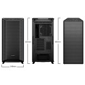 "Midi be quiet! Dark Base 701 Black"
