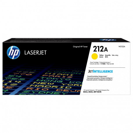 HP tooner 212A W2122A kuni 4500 lehte, kollane