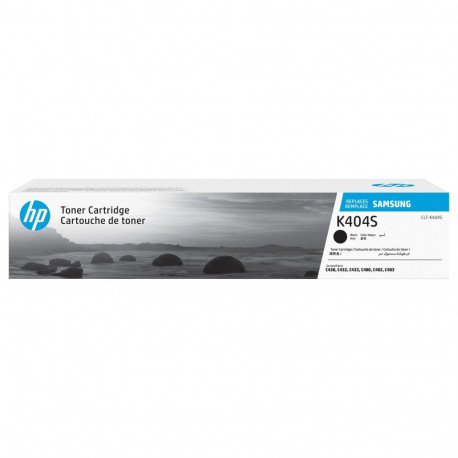 "Samsung HP Toner SU100A ehm. (CLT-K404S/ELS) Schwarz"