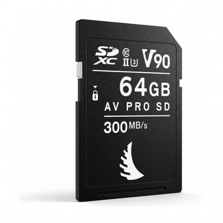"Card Angelbird SD Card AV PRO UHS-II 64GB V90"