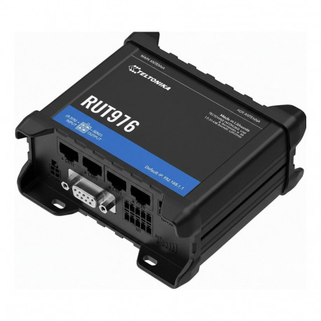 "Teltonika · Router · RUT976 · Redcap 5G Router · eSIM"