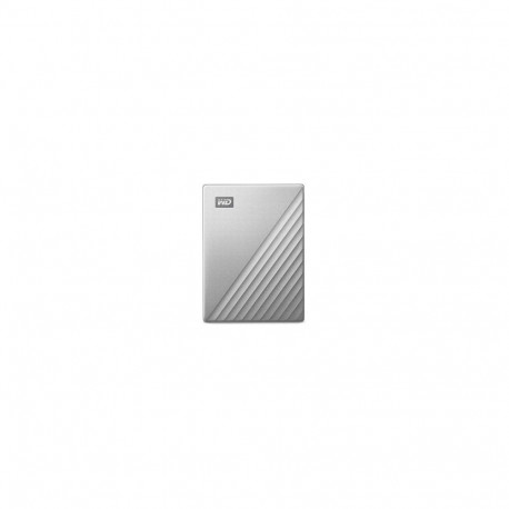 "2,5"" WD My Passport Ultra 4TB Silver USB-C/USB3.0 HDD 6,4cm 2,5Zoll Metal finish RTL portable exte