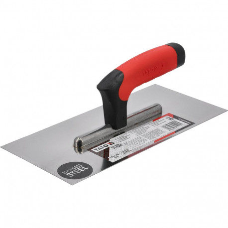 Trowel 270×130 mm for masonry and plastering stainless steel PVC ergonomic handle 2000 N/mm² YT-5200