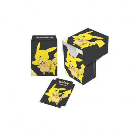 Card Storage Box - Ultra PRO Pikachu Full-View Deck Box for 80 Cards