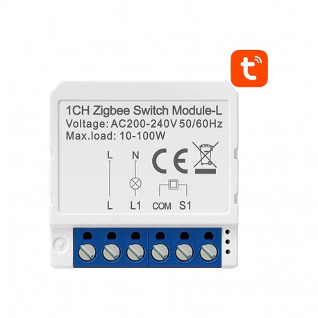 Smart Switch Module - AVATTO LZWSM16-W1 ZigBee No Neutral TUYA