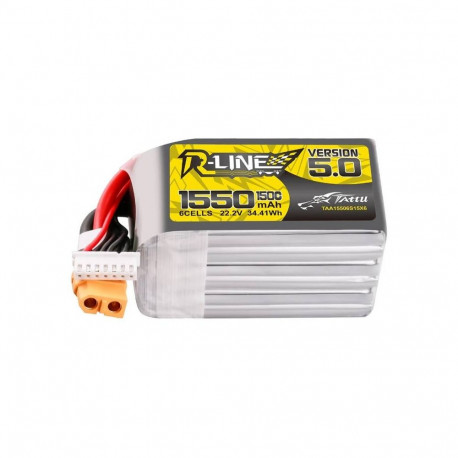 Battery - Tattu Lipo R-Line V5.0 1550mAh 22.2V 150C 6S