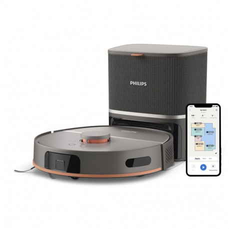 Robot Vacuum Cleaner - Philips XU5100/10 10000 Pa, 200 min runtime, Mop