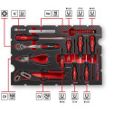 Einhell-KWB E-Case universal tool case, 80 pieces (black/red)