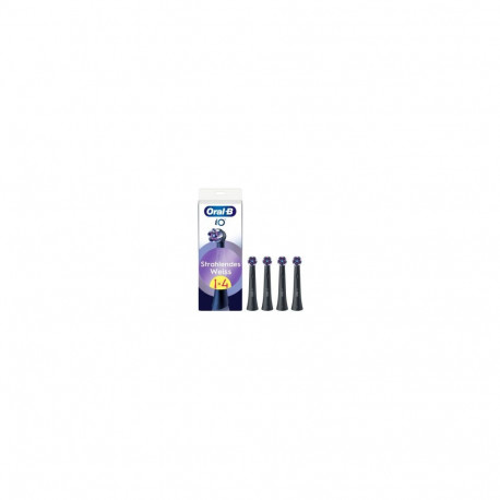 Oral-B iO Strahlendes Weiss 4er (schwarz, Für eine aufhellende Reinigung)