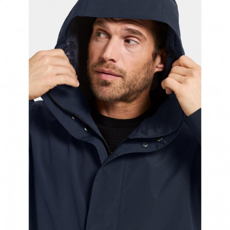 Kevadparka Didriksons George USX Parka tumesinine (Dark Night Blue) - L