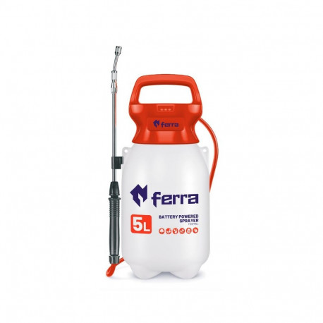 Ferra battery powered sprayer 5L, Li-Ion 5V 2.0mAh