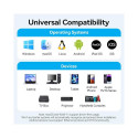 NET ADAPTER USB-C GIGABIT/0.15M CFPHB VENTION