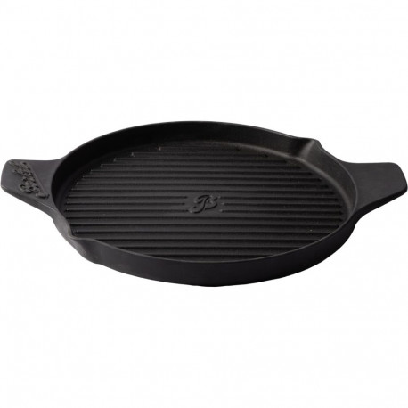 Berkel Grill Pan Cast Iron, black
