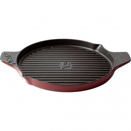 Berkel Grillpfanne Gusseisen, rot