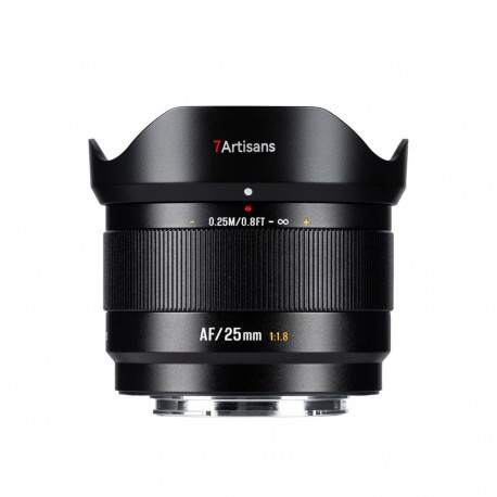 7Artisans objektiiv AF 25mm f/1,8 LITE Sony E (APS-C)