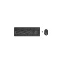 HP 330 Combo Wireless Keyboard + Mouse RF Wireless, US Int, Black