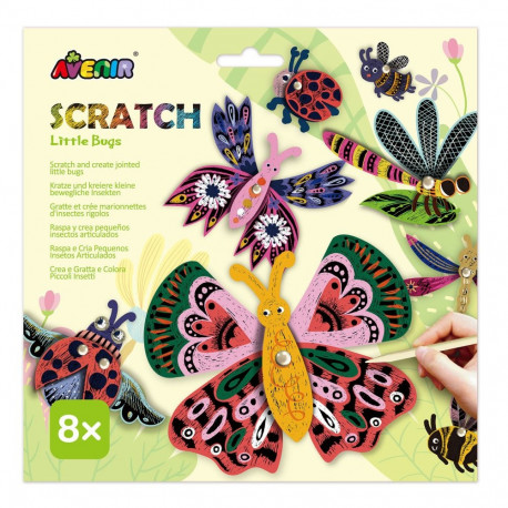 AVENIR kraapimiskomplekt, väikesed putukad