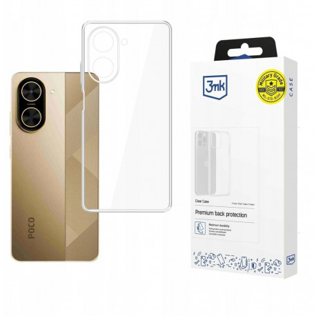 3mk kaitseümbris Xiaomi Poco C71 4G / Xiaomi Redmi A5 4G, läbipaistev