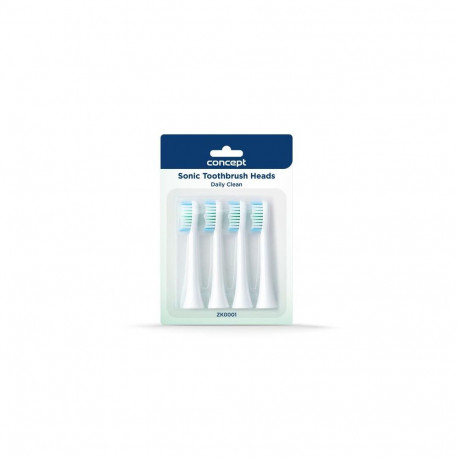 Concept ZK0001 toothbrush head 4 pc(s) White