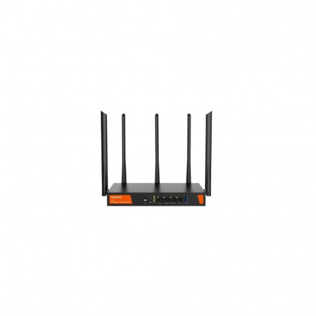 Tenda W30E AX3000 wireless router Gigabit Ethernet Dual-band (2.4 GHz / 5 GHz) Black