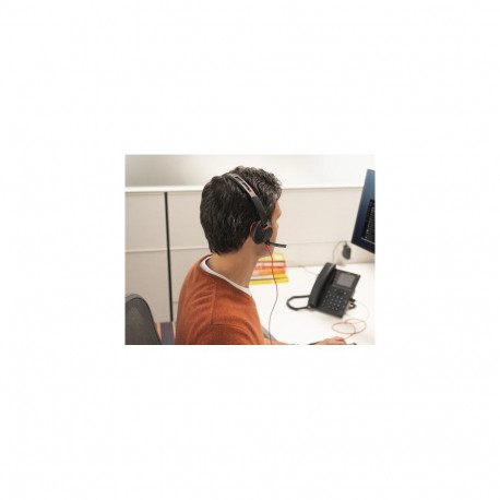 HP Poly Blackwire 5210 Monaural USB-C Headset +3.5mm Plug +USB-C/A Adapter