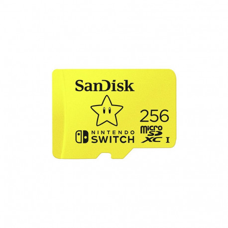 "CARD Sandisk Nintendo Switch microsdxc 256GB 100/90 MB/s A1 UHS-I"