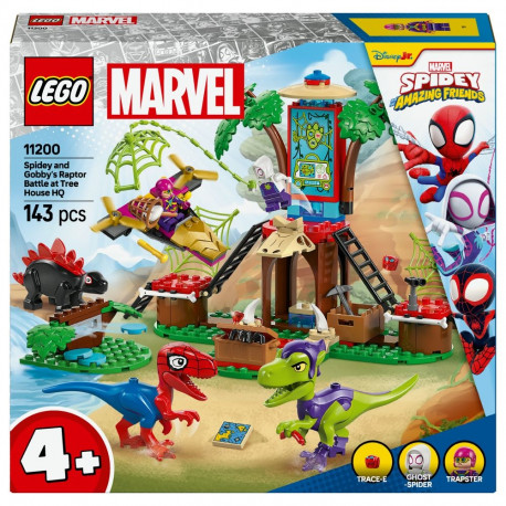 LEGO Marvel Spidey 11200 vastasseis puumajas: Spidey-Rex vs. Gobby-Raptor